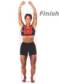 Image 2 - Standing Shoulder Press with Fitband