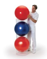 Stackers for exercise balls