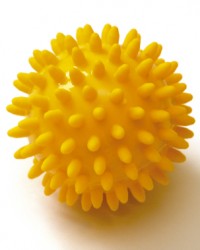 Image SISSEL� Spiky Ball (yellow-8 cm) - set of 2 