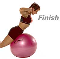 Image 2 - Back Extensions on Sissel Exercise Ball